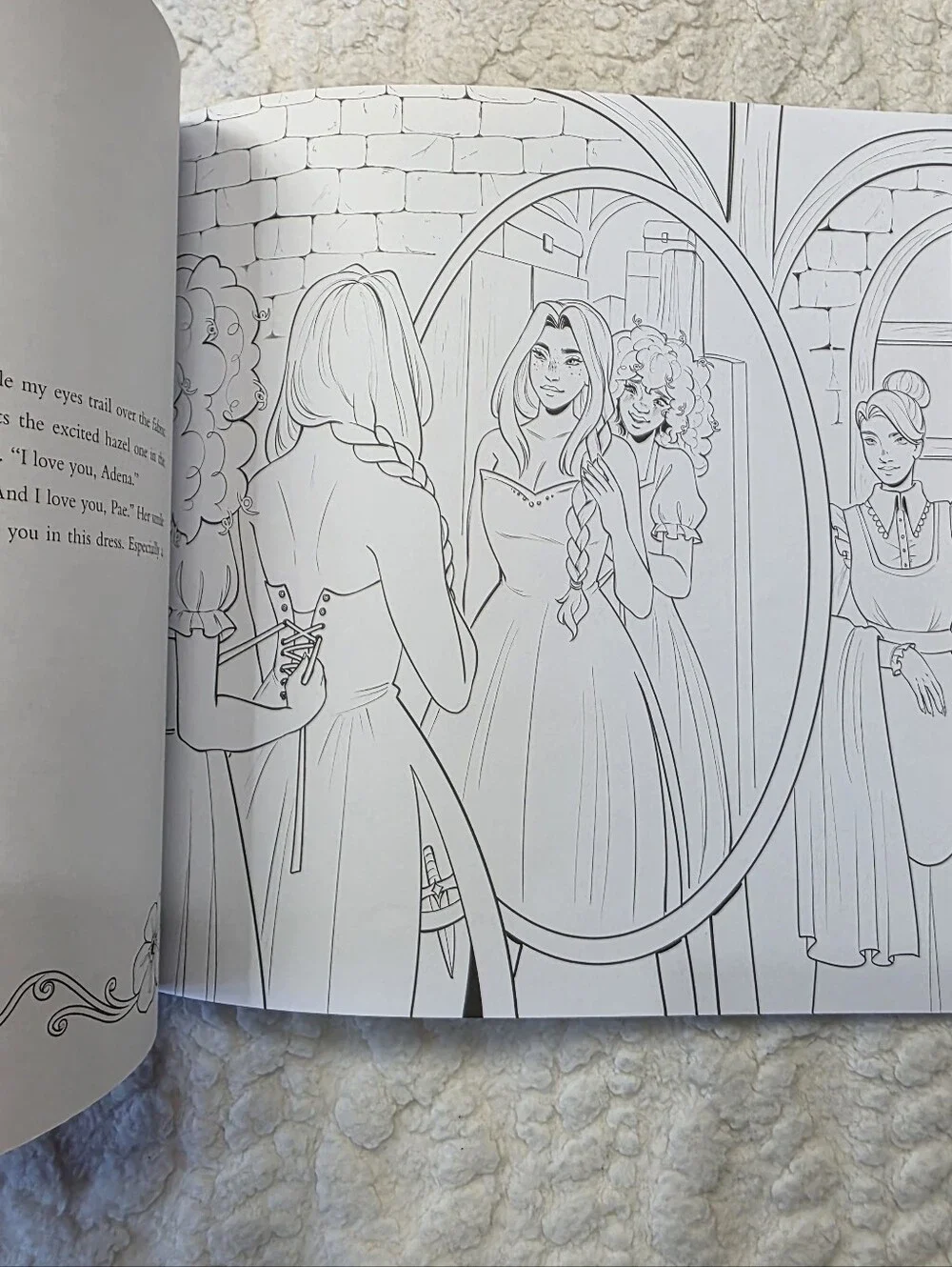 Lauren Roberts Powerless Official Coloring Book Romantasy BookTok